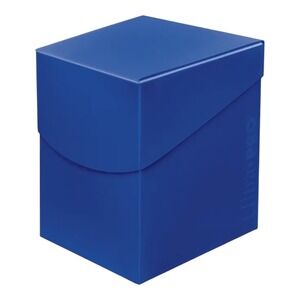 Ultra Pro Eclipse PRO 100 Deck Box Pacific Blue Locking Lid with 1 Card Divider‎